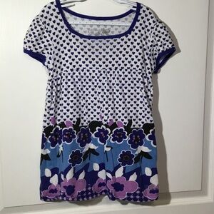 3/$30 La Senza Girl, Heart and Floral  Dress/ Top